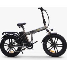 Skyjet Nitro Pro 250 W Katlanabilir Elektrikli Bisiklet -Kahverengi