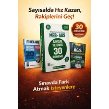 Anla Kazan Yayınları Pegem 2026 Meb Ags Sayısal Yetenek 30 Deneme & Indeks Ags Sayısal Yetenek 20 Deneme & Dizgi & Ags Sayısal Yetenek Çıkmış Sorular Seti