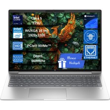 Hp Probook 4 G1I Aı Intel® Core Ultra 5 225U 32GB Ddr5 1tb SSD 16" Wuxga (1920 x 1200), IPS 400 Nits WIN11 Pro Taşınabilir Bilgisayar D29QHETEX06