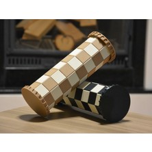 Print Zone Taşınabilir Katlanabilir Satranç Seti - Seyahat Boy Kompakt Rulo Satranç Takımı (Isteğe Özel Renk Seçeneği)