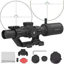 Victoptics S10 1-10X24I Lpvo Fıber Sfp Tüfek Dürbünü 1-Parçalı Extreme High Picatinny Ar Montaj Kiti OPSL139