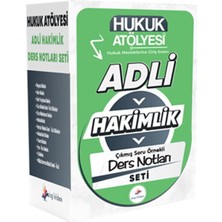 Dizgi Kitabevi Dizgi Kitap 2026 Hukuk Atölyesi Adli Hakimlik Çıkmış Soru Örnekli Ders Notları Seti