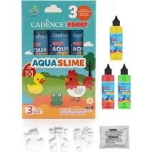 Özgürce Kooky Aqua Slime Çiftlik Hayvanları Seti ile Sihirli Su Deneyimi