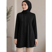 Mutlu City Orta Taş ve Üzeri Anne Penye Tunik 30643