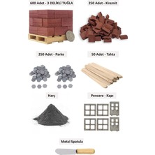 Özgürce Mini Inşaat Seti, 3 Delikli, Eğlenceli ve Öğretici Hobi Oyunu