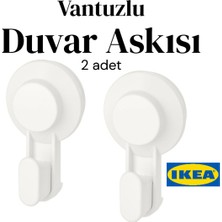 Özgürce Tısken Duvar Askısı, Beyaz, 2'li Set, Dayanıklı ve Şık Tasarım