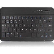 Duhaline Bluetooth Tablet Klavyesi 10.5" iPad Air 3.nesil Uyumlu Mini Slim Ev - Ofis Kullanımı İçin