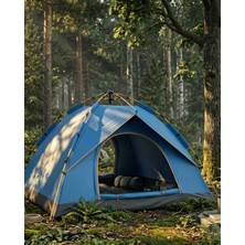 xirshop Otomatik Kamp Çadırı 200X135X135 cm Su Geçirmez Kolay Kurulum Taşınabilir