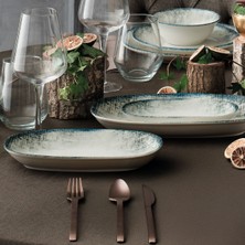 Güral Porselen Enternasyonel 2 Parça 29 cm Kayık Tabak 562