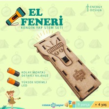 Özgürce El Feneri Yapım Seti, Yaratıcı ve Eğlenceli Hobi Seti