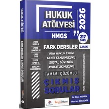Dizgi Kitabevi Dizgi Kitap 2026 Hukuk Atölyesi Hmgs Hukuk Mesleklerine Giriş Sınavı Fark Dersler Çıkmış Sorular