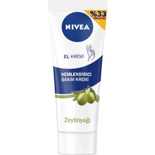 Nivea Zeytinyağlı Nemlendirici El Bakım Kremi 100 ml Yumuşak Cilt İçin Uzun Süreli Nem