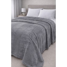 Nevore Home Wellsoft Peluş Jakarlı Battaniye Çok Amaçlı 4 Mevsim 200X220 cm
