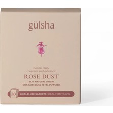 gülsha Arındırıcı Gül Tozu 28 Tek Kullanımlık Sachet Tüm Cilt Tipleri İçin Çiçeksi Koku