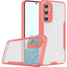 Newface Muratech New  Galaxy A24 4g Kılıf Platin Silikon - Pembe