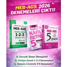 Anla Kazan Yayınları Pegem 2026 Meb Ags Türkiye Geneli 1-2-3 (3'lü Deneme Seti) & Meb Ags Tüm Dersler 5 Deneme Hoca Kafası & Meb Ags 5 Deneme Seti