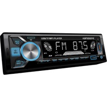 Kamasonic Kamosonic KS-MX1285 USB ve Sd Kart Mp3 /fm Radyo Aux Bluetooth 4 × 50 Watt •uzaktan Kumanda Oto Teyp