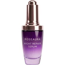 Roseaura Ultimate Gece Onarıcı Serum: Gecenin Onarıcı Gücü - 30 ml