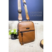 Willpolo Hakiki Dana Derisi Erkek Postacı Çantası Omuz Çantası