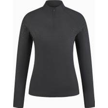Pikeur Selection 1322 Taş Detaylı, Lüks  Fermuarlı Spor Kadın Sweatshirt