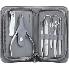 Alix Avien Küçük Seyahat Boy Çantalı 7'li Manikür Seti - Mini Travel Manicure Set