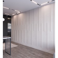 Özgürce Boyanabilir ve Montaja Hazır Duvar Çıtası, Kendin Yap Kit (P20)