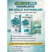 Anla Kazan Yayınları Yediiklim 2026 Meb Ags Sözel Yetenek Soru Bankası & Meb Ags  Sözel Yetenek 30 Deneme & Meb Ags Sözel Yetenek Çıkmış Sorular Dizgi Kitap Seti