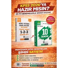 Anla Kazan Yayınları 2026 Kpss Lise-Ön Lisans Türkiye Geneli 1-2-3 (3'lü Deneme Seti) & Kpss Ön Lisans 10 Deneme Seti