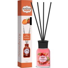 MerciTech Çilek Kokulu Bambu Çubuk Oda Kokusu, Ofis, Banyo, Mutfak 50 ml
