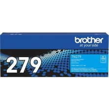 Brother Tn-279C Cyan Mavi Toner Hl-L3280Cdw Dcp-L3520-3560 Mfc-L3720-3760-8390 1.200 Sayfa