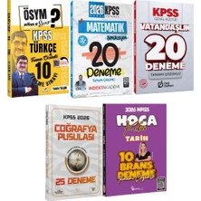 Anla Kazan Yayınları 2026 Kpss Tüm Dersler Deneme Türkçe, Matematik, Tarih, Coğrafya, Vatandaşlık Karma Yayınlar Süper Deneme Seti