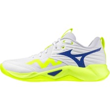 Mizuno Wave Momentum Pro Unisex Voleybol Ayakkabısı Beyaz / Sarı