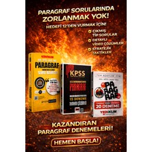Anla Kazan Yayınları Pegem Ezberbozan Paragraf Soru Bankası & Yargı Birebir Kpss Paragraf 15 Deneme & Yediiklim Tüm Adaylar Için Paragraf 20 Deneme Seti