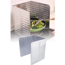 Omilife Katlanabilir Ocak Yağ Koruyucu Alüminyum Folyo Leke Önleyici Ocak Sıçrama Koruyucu 84X32.5 cm