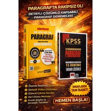 Anla Kazan Yayınları Pegem Ezberbozan Paragraf Soru Bankası & Yargı Birebir Kpss Paragraf 15 Deneme Sınavı Seti
