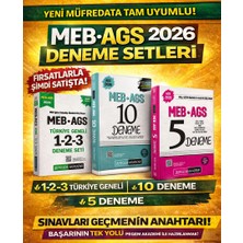 Anla Kazan Yayınları Pegem 2026 Meb Ags Türkiye Geneli 1-2-3 (3'lü Deneme Seti) & Pegem Meb Ags 10+5 Deneme Seti