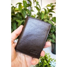 Willpolo Hakiki Deri Kahverengi Erkek Cüzdan