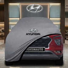 ULTRASHOP Hyundai IX25 Suv Gri Kumaş Oto Branda Araca Özel Penye Araba Brandası Araç Örtüsü