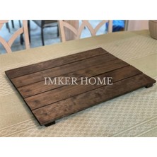 Özgürce Ahşap Banyo Düzenleyici Tezgahüstü Organizer Havluluk Makyaj Raf Stand