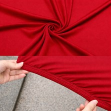 ULTRASHOP Hyundai Grand I10 Hatchback Kırmızı Kumaş Oto Branda Araca Özel Penye Araba Brandası Araç Örtüsü