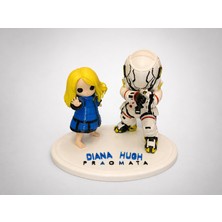 Bukalemun Shop Pragmata Diana & Hugh Figür Seti 3D Baskı Koleksiyon Dekoratif Oyuncak