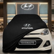 ULTRASHOP Hyundai I20 (2009-2014) Siyah Kumaş Oto Branda Araca Özel Penye Araba Brandası Araç Örtüsü