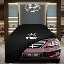 ULTRASHOP Hyundai Genesis Siyah Kumaş Oto Branda Araca Özel Penye Araba Brandası Araç Örtüsü