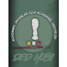 Özgürce Yaratıcı Seramik Boyama Seti, Kendin Yap At Başlı, Eğlenceli ve Renkli