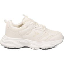 Ayk's Beyaz Tekstil Comfort Taban Erkek Çocuk Spor Ayakkabı Birian F