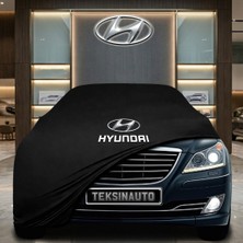ULTRASHOP Hyundai Centennial Siyah Kumaş Oto Branda Araca Özel Penye Araba Brandası Araç Örtüsü