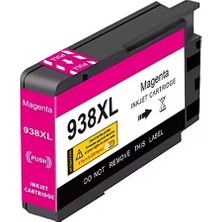 Hp 938XL-4S6Y0PE (Pro 9110/PRO 9117/PRO 9120/PRO 9122/PRO 9125/PRO 9730/PRO 9132/PRO 9135/PRO 9720/PRO 9730) Uyumlu Kırmızı Kartuşu