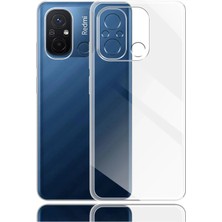 Newface Muratech New Xiaomi Redmi 12C Kılıf Lüx Şeffaf Silikon