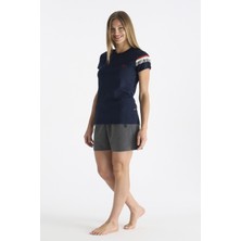 U.s. Polo Assn. 20190 Kadın Şort Pijama Takım