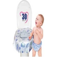 Sevi Bebe Kullan At Klozet Örtüsü Eko Paket(30 Lu)